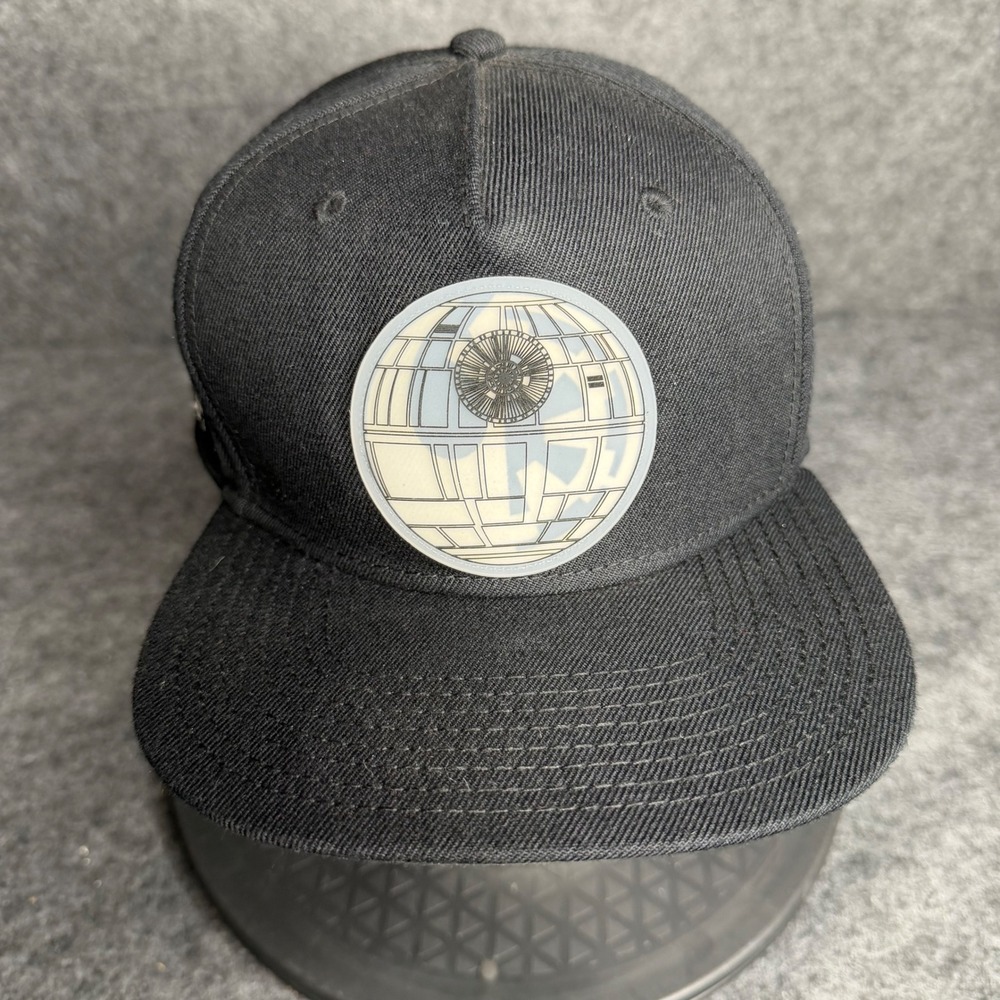 Star Wars Rogue One Death Star Snapback Hat Black Death Trooper K-2SO Embroidery